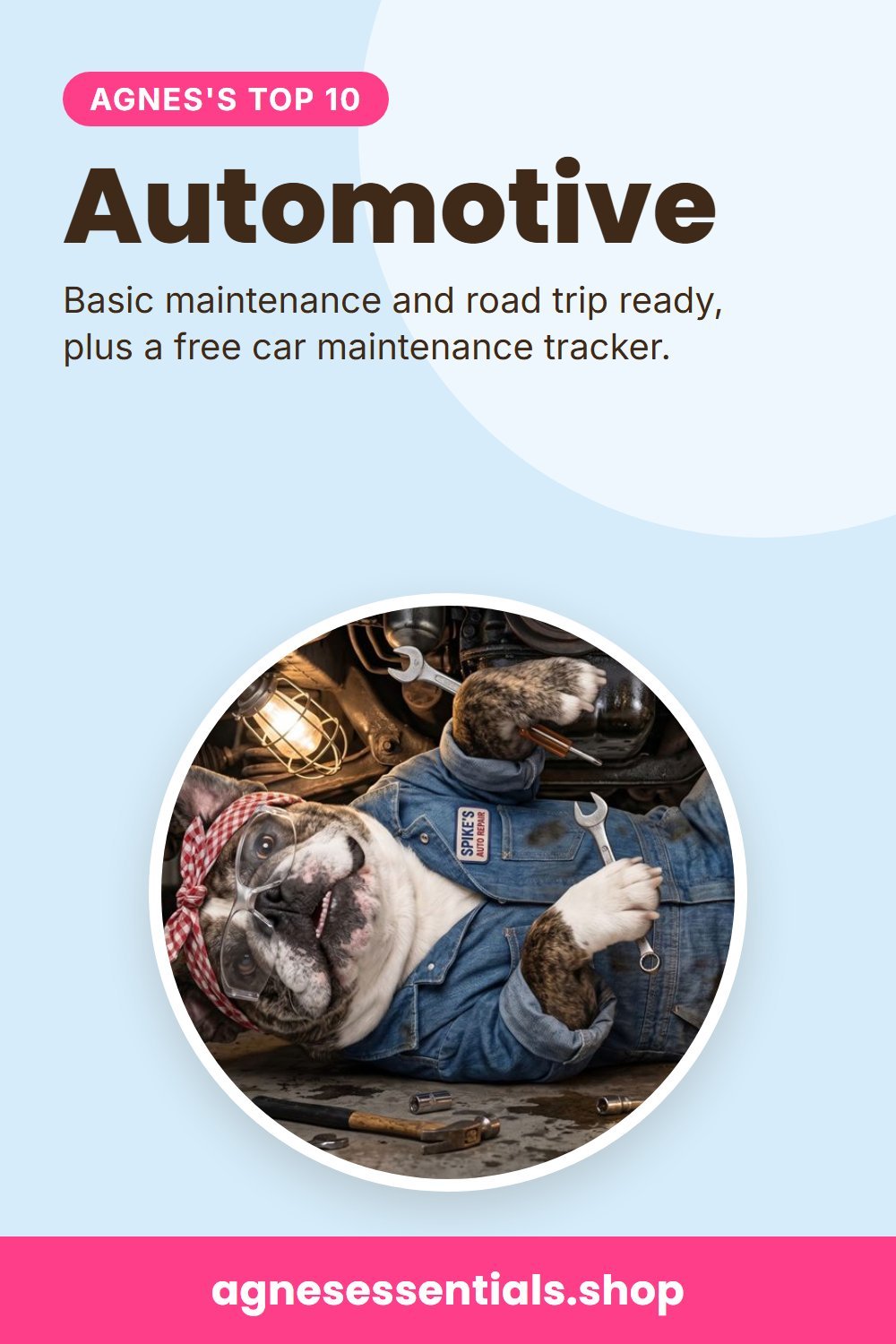 Pinterest graphic: Agnes's Top 10 Automotive